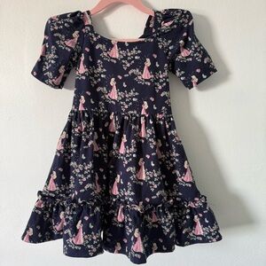 Janie and Jack x Disney Princess Navy Dress